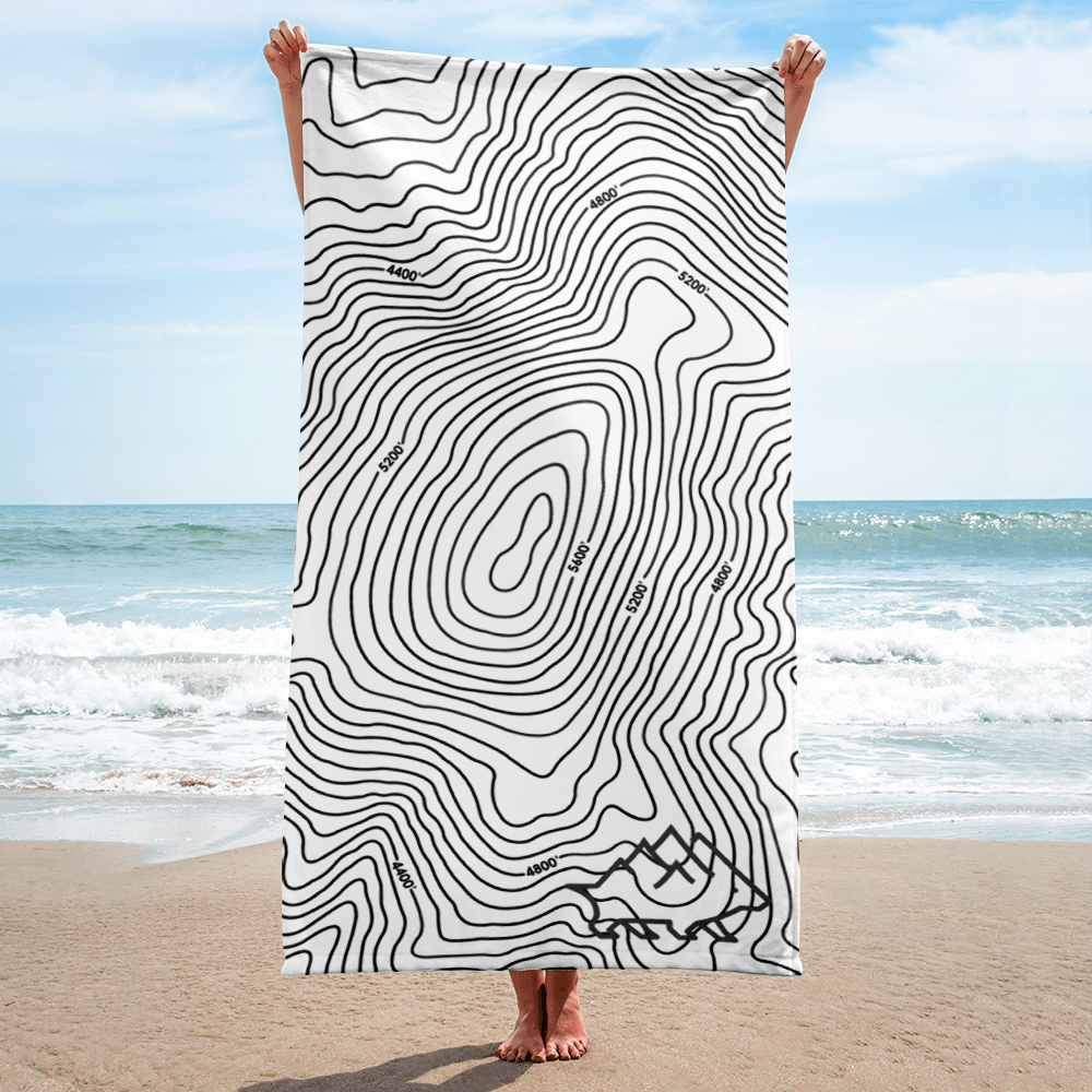 PSC Topo Beach Towel